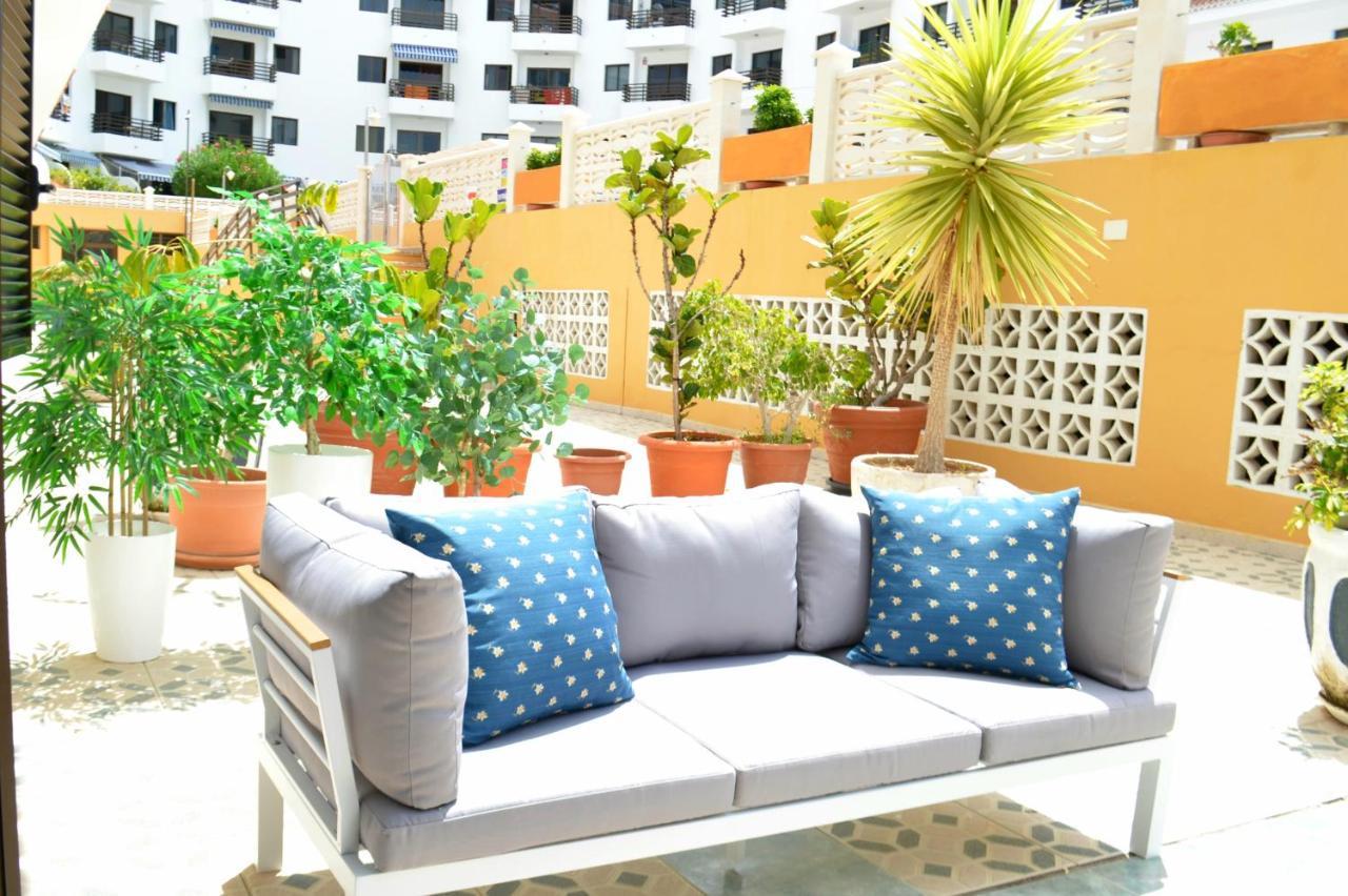 Seguro El Sol - 2 Bed Sunkissed Property With Pool And Tennis Court 圣地亚哥港 外观 照片