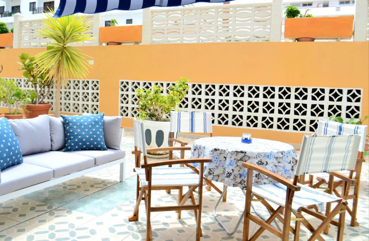 Seguro El Sol - 2 Bed Sunkissed Property With Pool And Tennis Court 圣地亚哥港 外观 照片