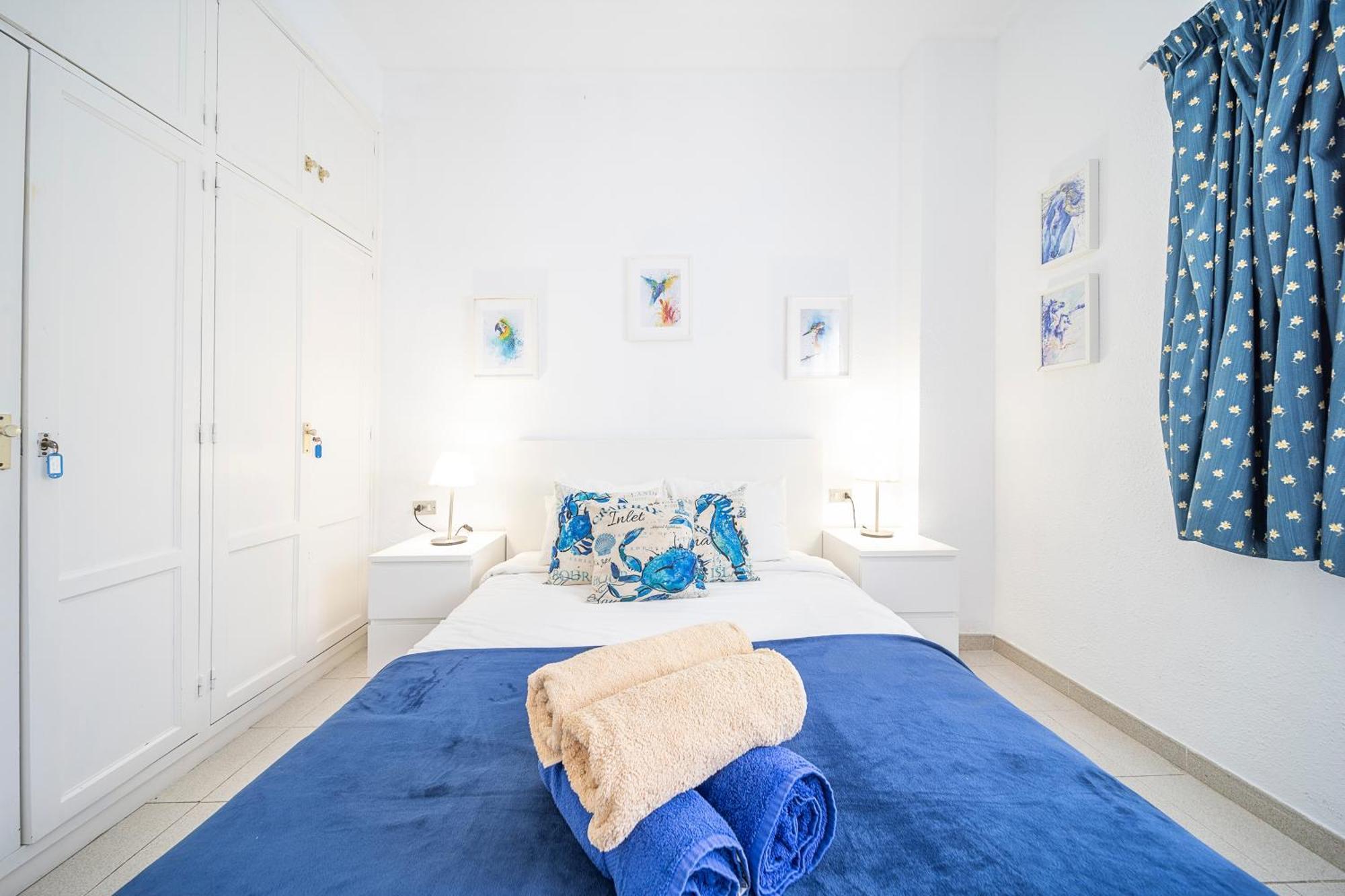 Seguro El Sol - 2 Bed Sunkissed Property With Pool And Tennis Court 圣地亚哥港 外观 照片