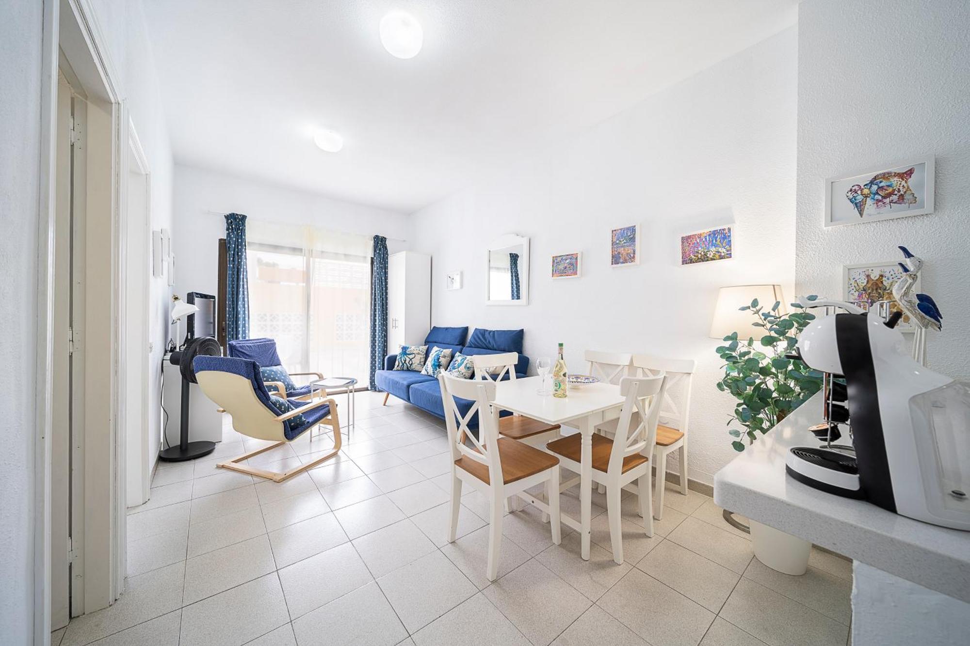 Seguro El Sol - 2 Bed Sunkissed Property With Pool And Tennis Court 圣地亚哥港 外观 照片