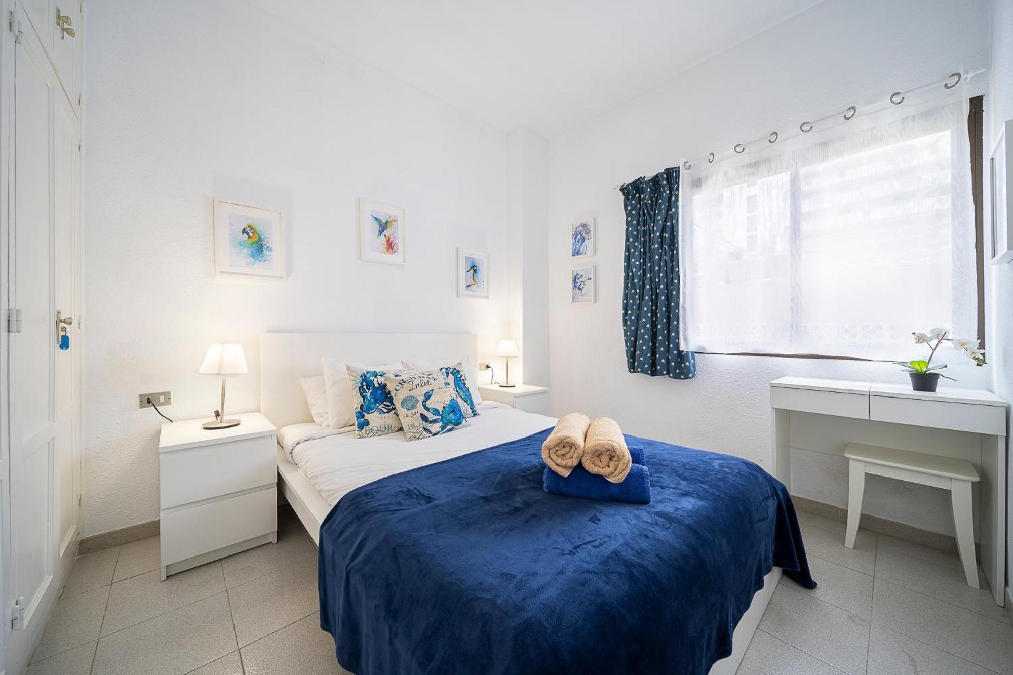 Seguro El Sol - 2 Bed Sunkissed Property With Pool And Tennis Court 圣地亚哥港 外观 照片