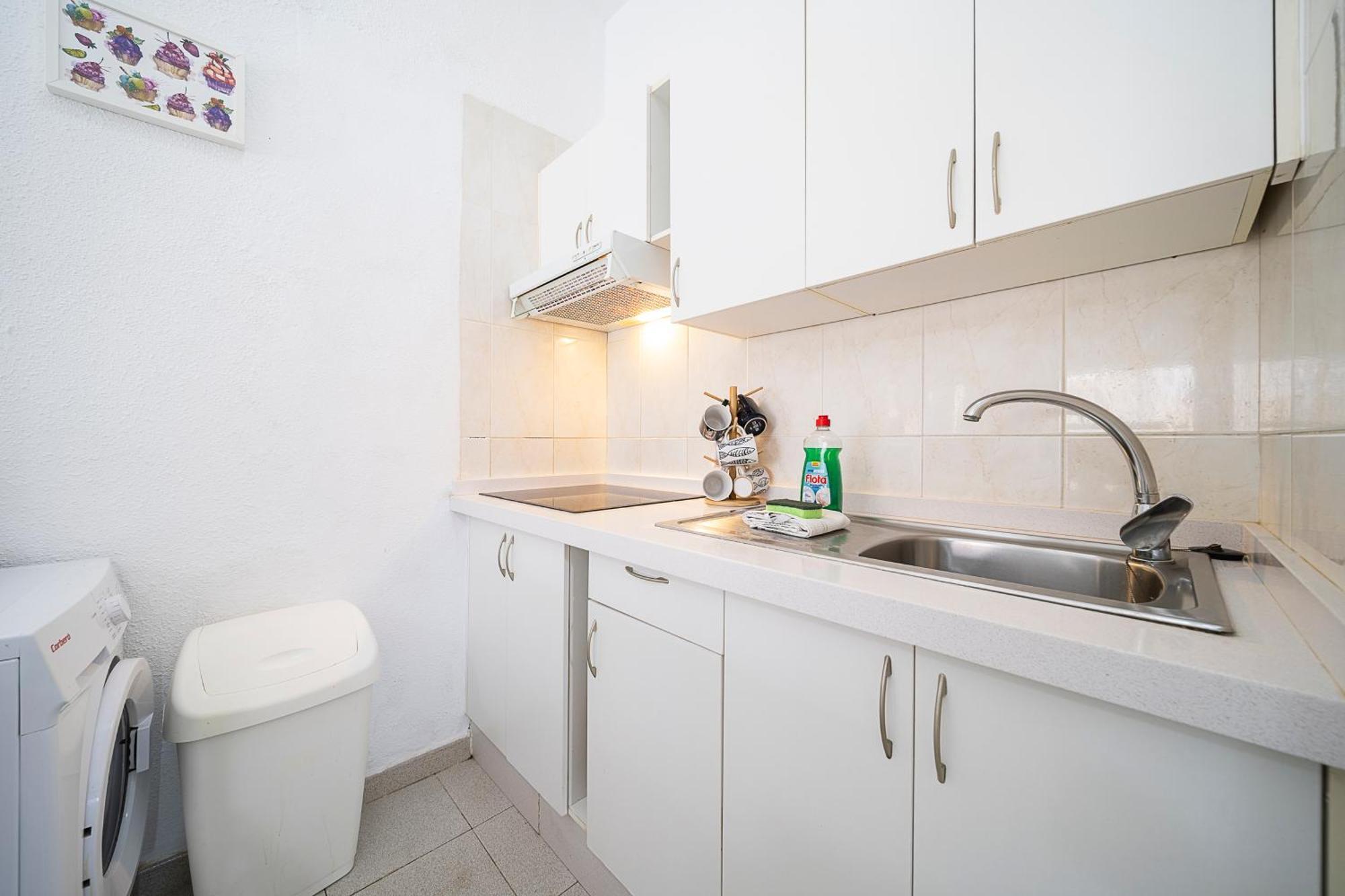 Seguro El Sol - 2 Bed Sunkissed Property With Pool And Tennis Court 圣地亚哥港 外观 照片