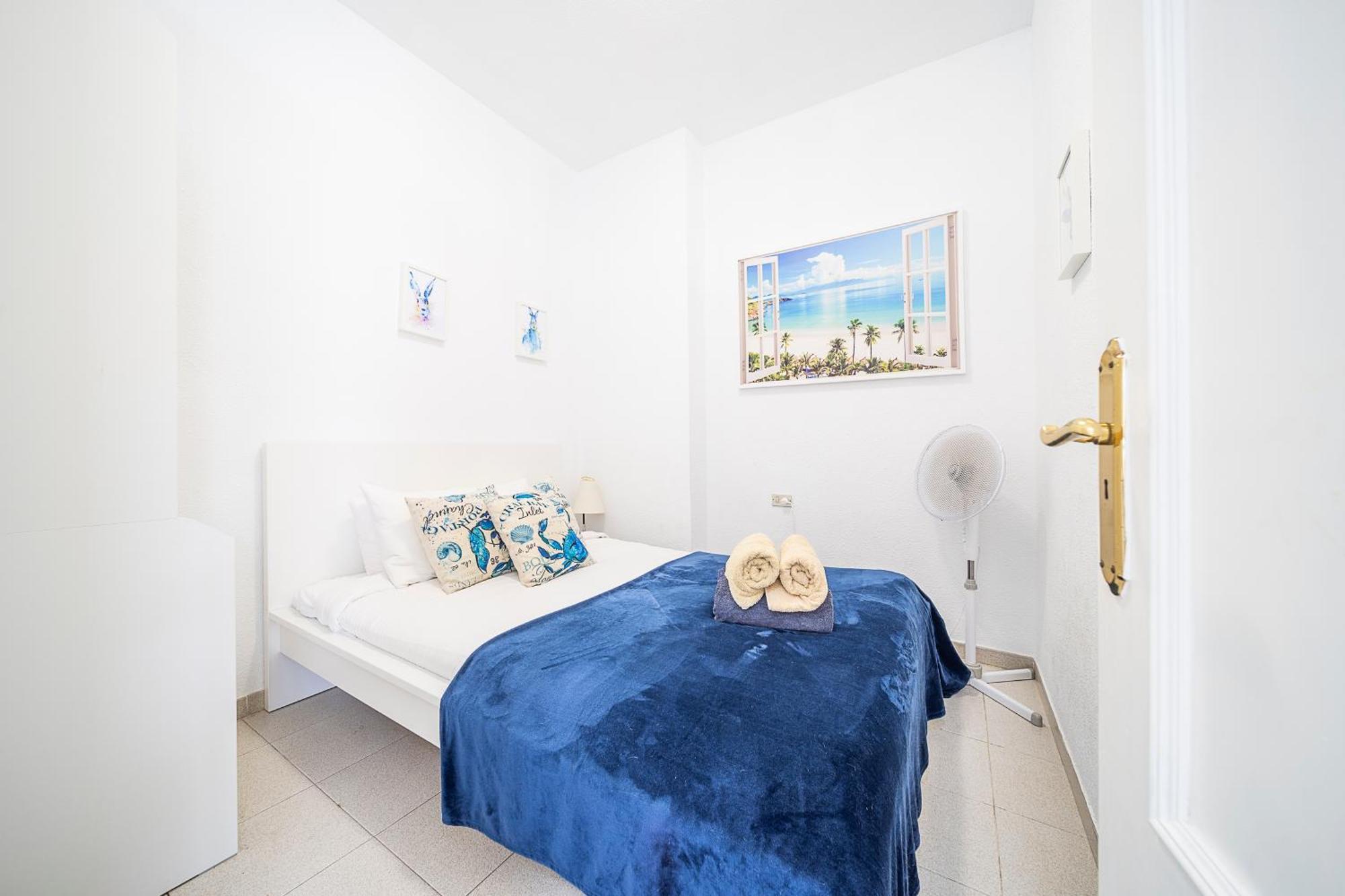Seguro El Sol - 2 Bed Sunkissed Property With Pool And Tennis Court 圣地亚哥港 外观 照片