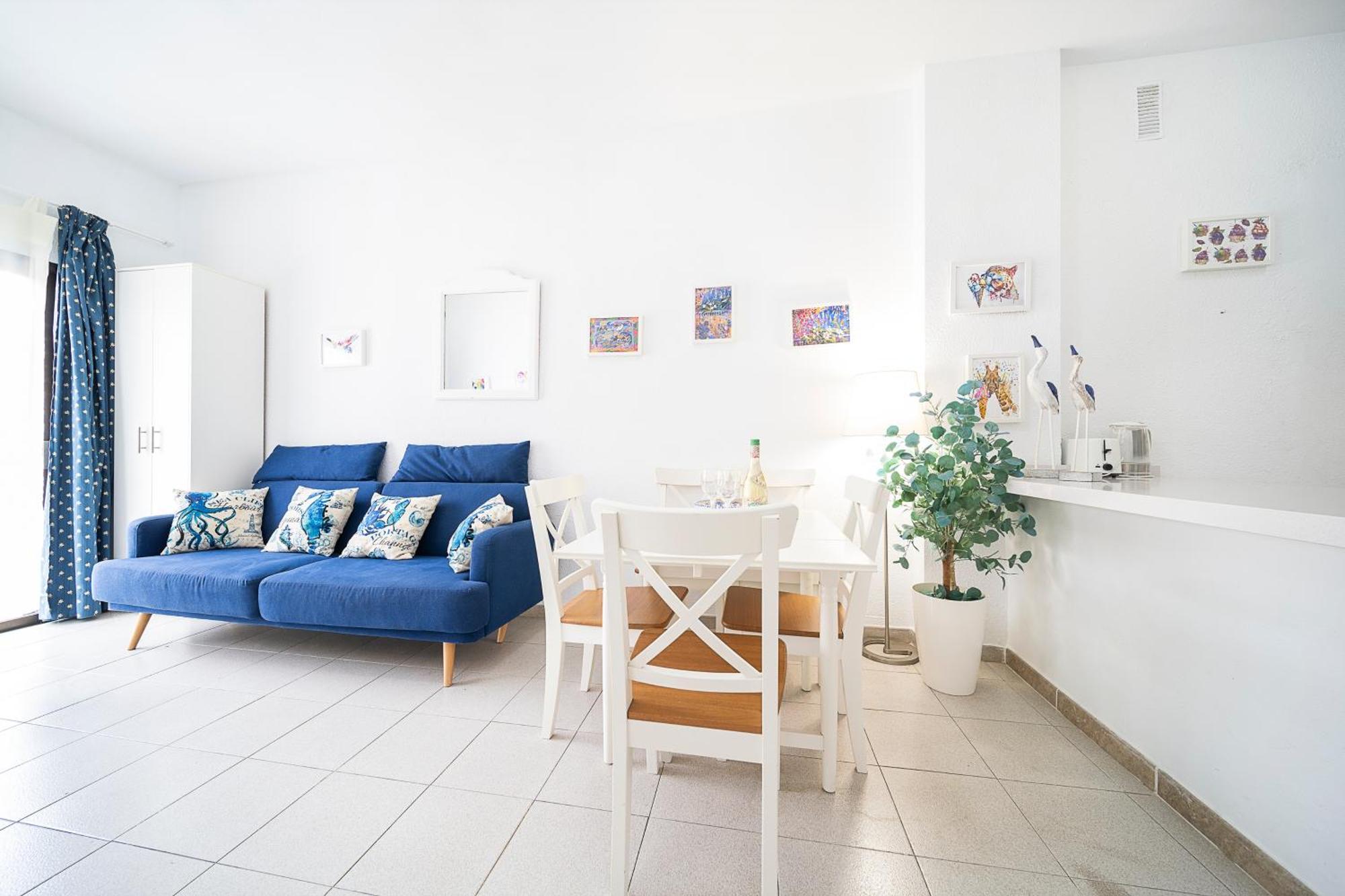 Seguro El Sol - 2 Bed Sunkissed Property With Pool And Tennis Court 圣地亚哥港 外观 照片