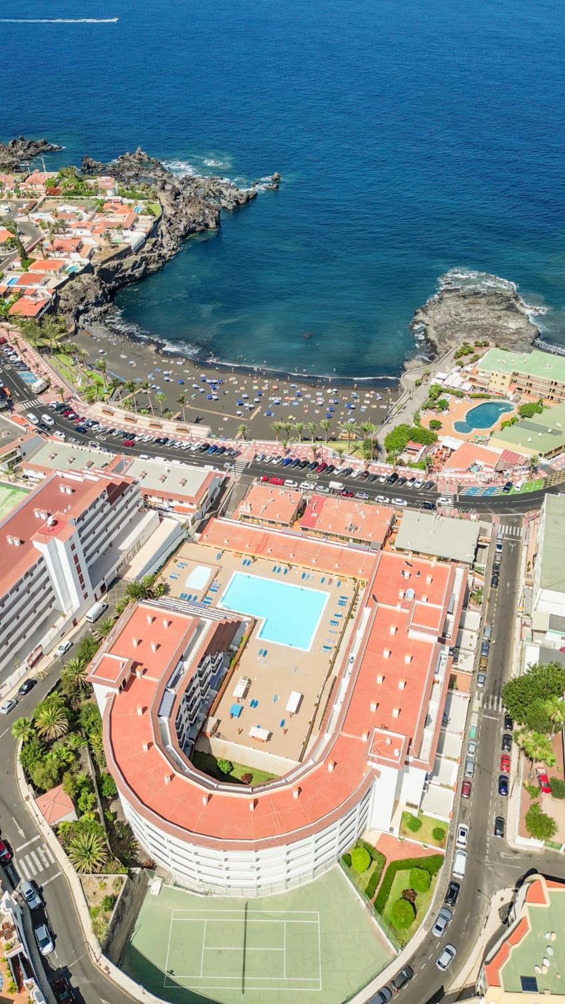Seguro El Sol - 2 Bed Sunkissed Property With Pool And Tennis Court 圣地亚哥港 外观 照片